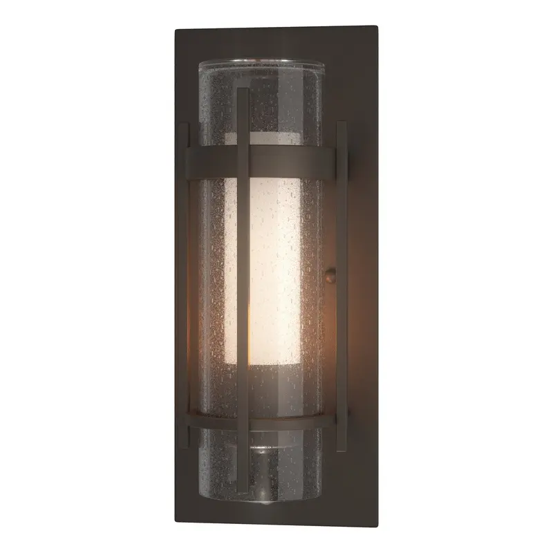 Torch One Light Outdoor Wall Sconce Coastal Dark Smoke