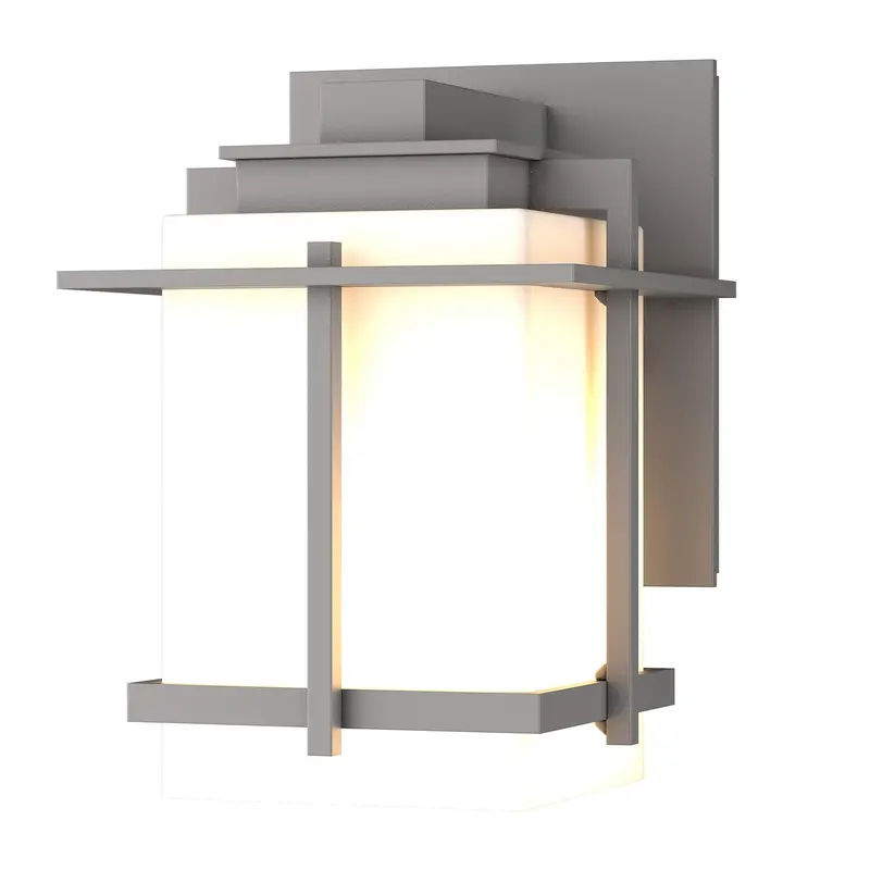 Tourou One Light Outdoor Wall Sconce Coastal Burnished Steel
