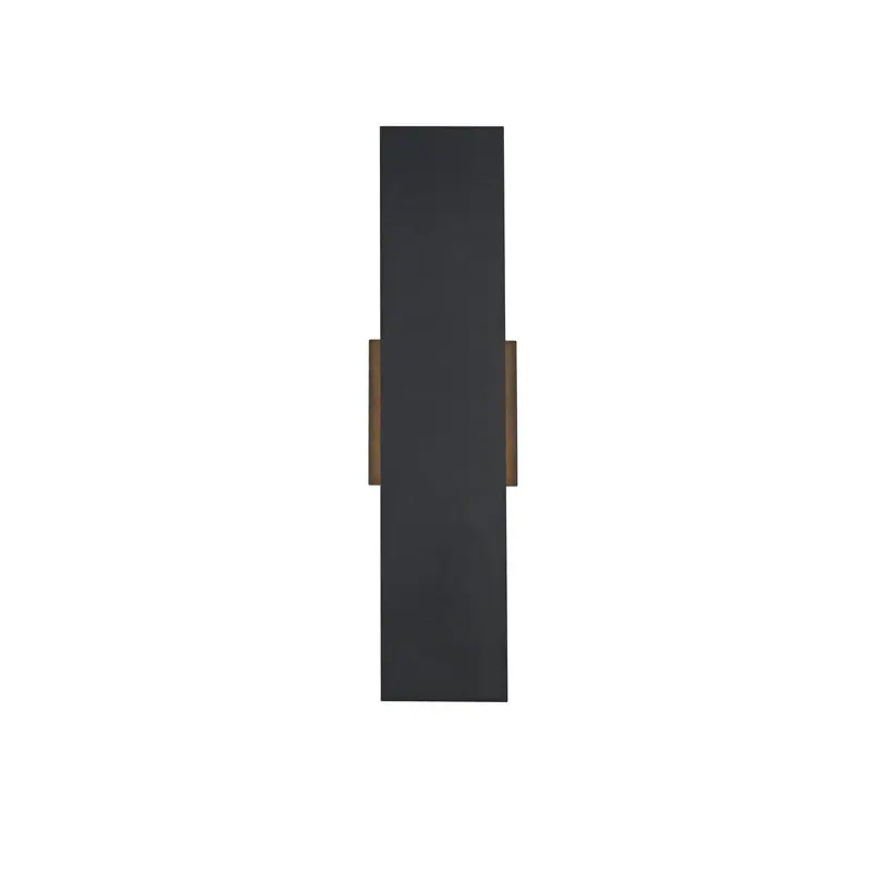 Waylen LED Outdoor Wall Sconce Black