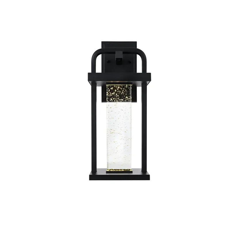 Uriah LED Outdoor Wall Sconce Black