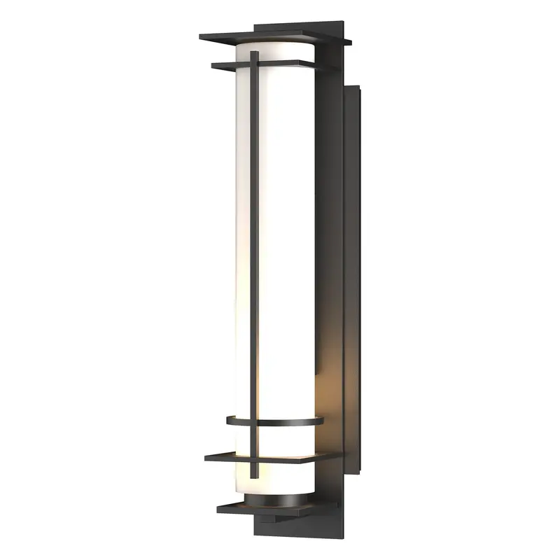 After Hours One Light Outdoor Wall Sconce Coastal Black
