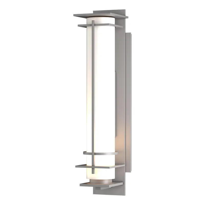After Hours One Light Outdoor Wall Sconce Coastal Burnished Steel