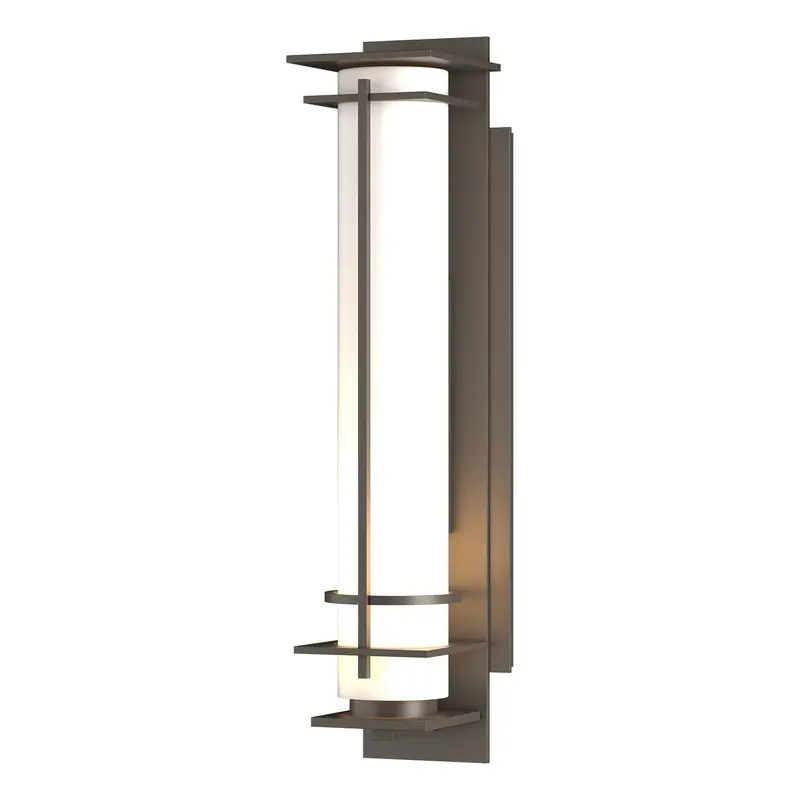 After Hours One Light Outdoor Wall Sconce Coastal Dark Smoke