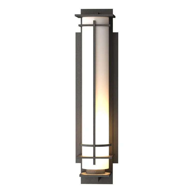 After Hours One Light Outdoor Wall Sconce Coastal Natural Iron