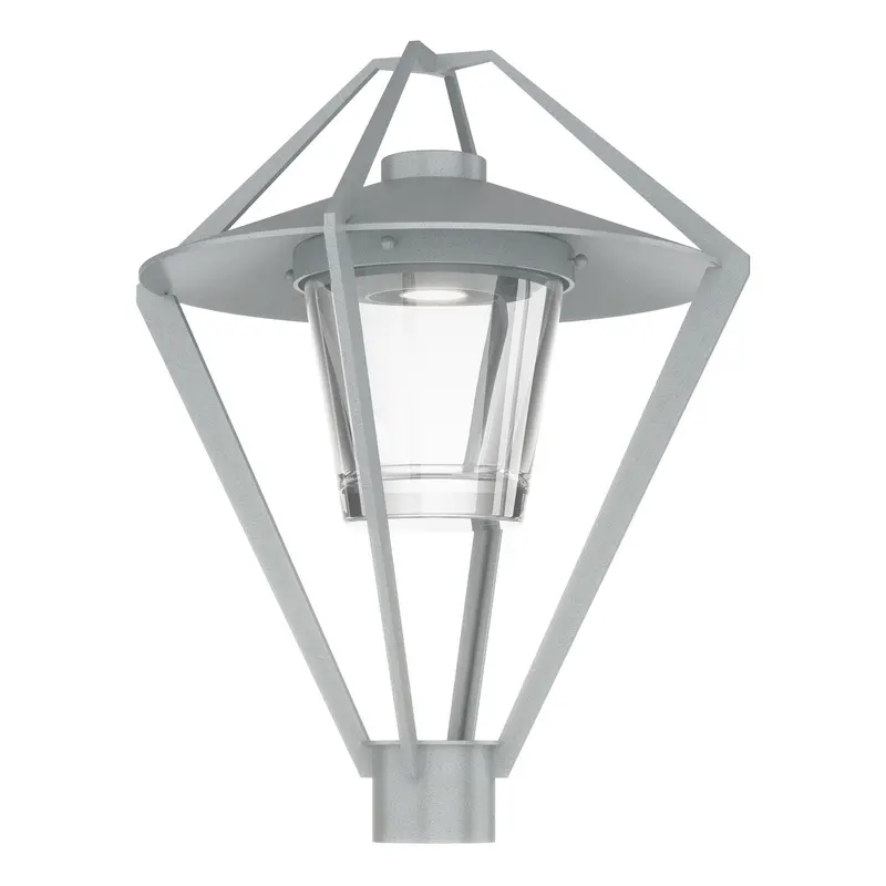 Stellar One Light Outdoor Post Mount Coastal Burnished Steel