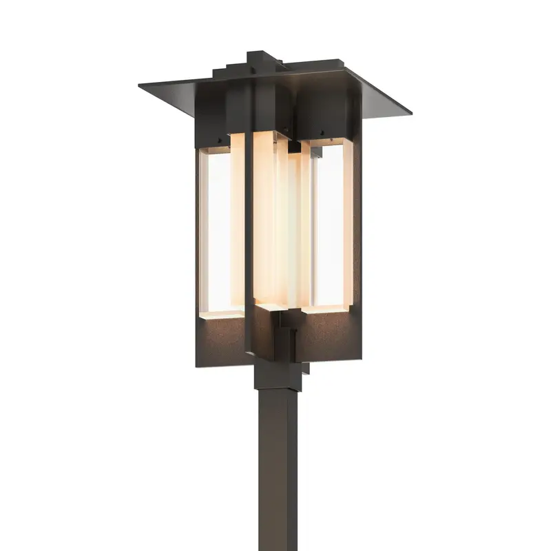 Axis Four Light Outdoor Post Mount Coastal Oil Rubbed Bronze