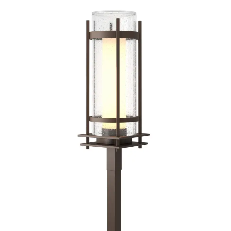 Torch One Light Outdoor Post Mount Coastal Bronze