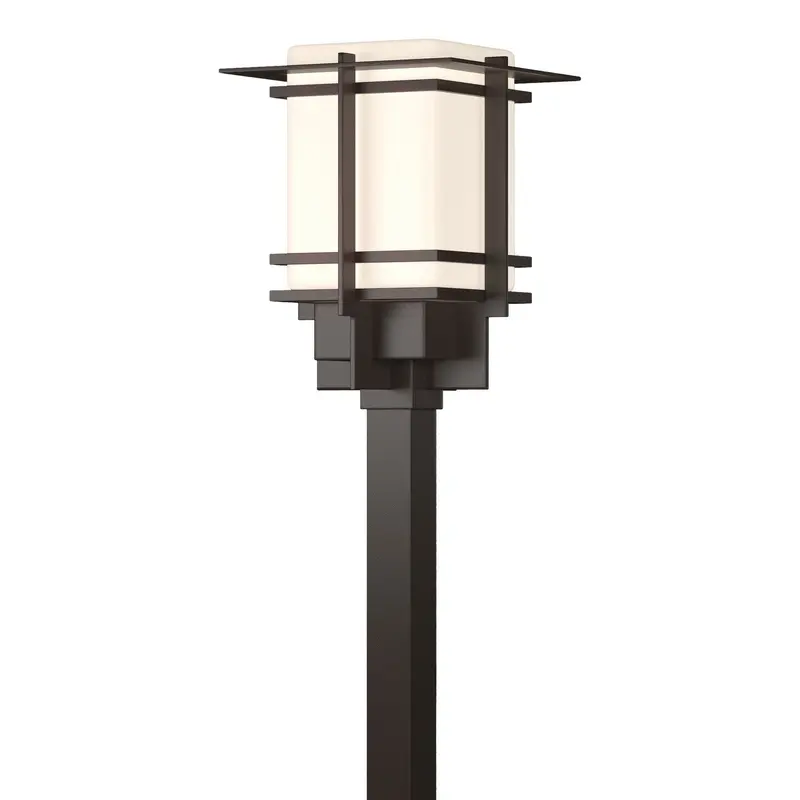 Tourou One Light Outdoor Post Mount Coastal Dark Smoke