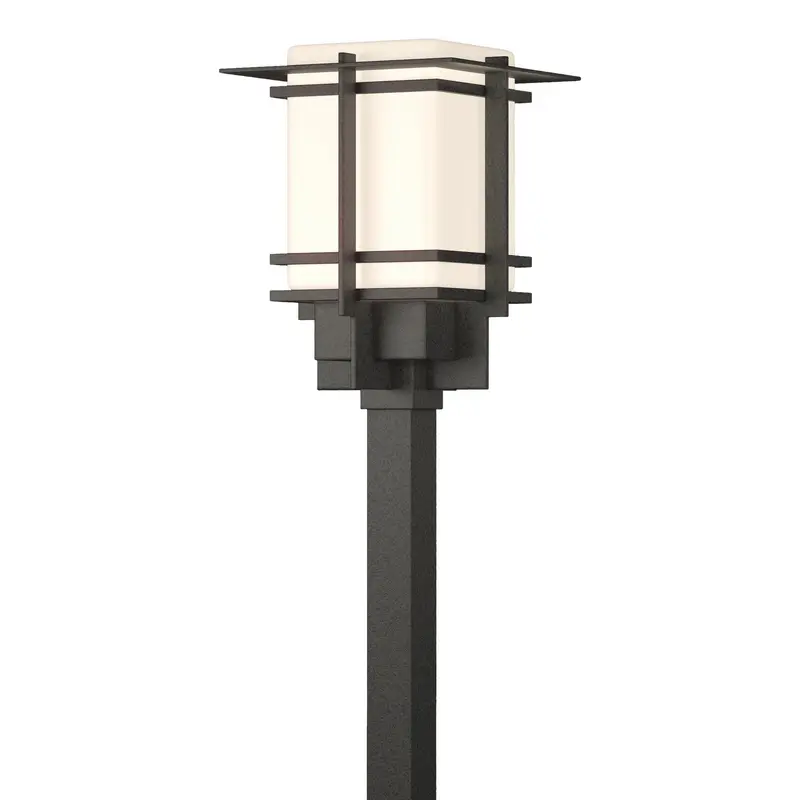 Tourou One Light Outdoor Post Mount Coastal Natural Iron