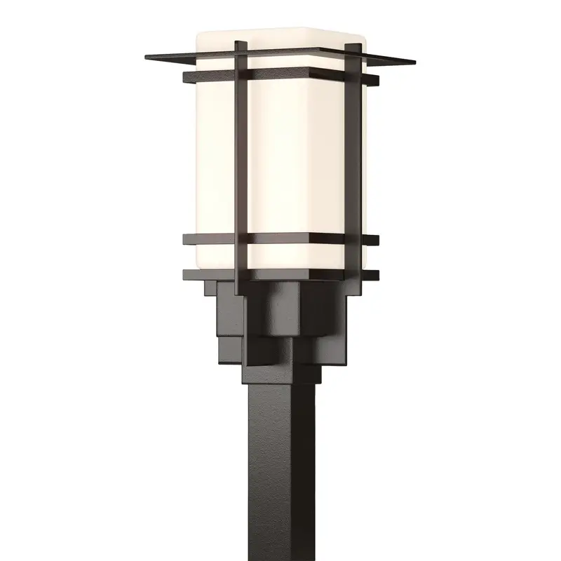Tourou One Light Outdoor Post Mount Coastal Oil Rubbed Bronze