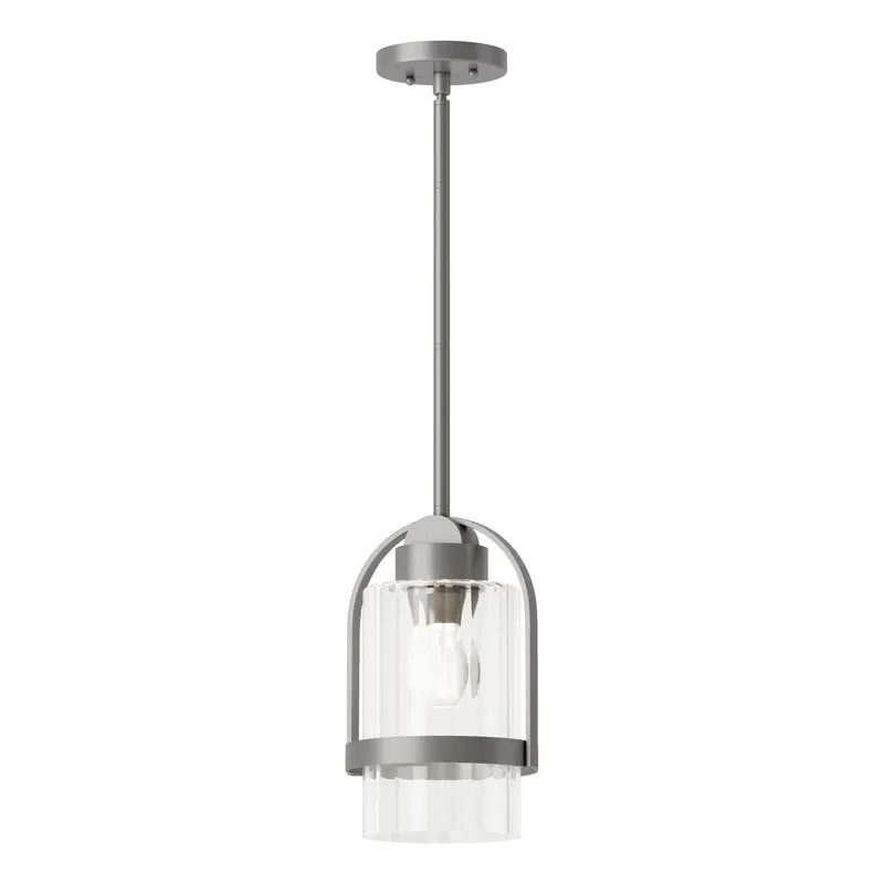 Alcove One Light Outdoor Pendant Coastal Burnished Steel