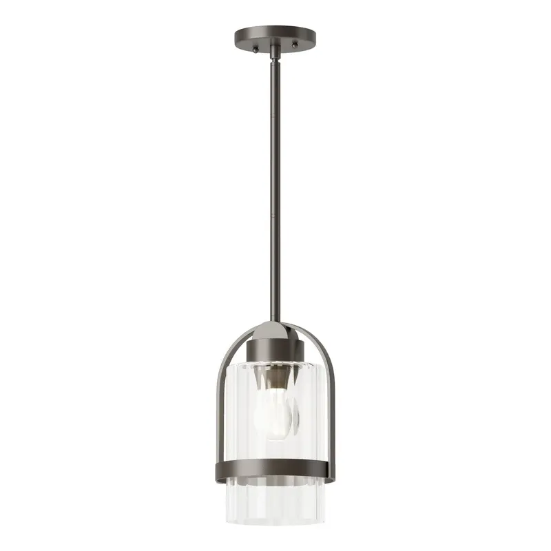 Alcove One Light Outdoor Pendant Coastal Dark Smoke