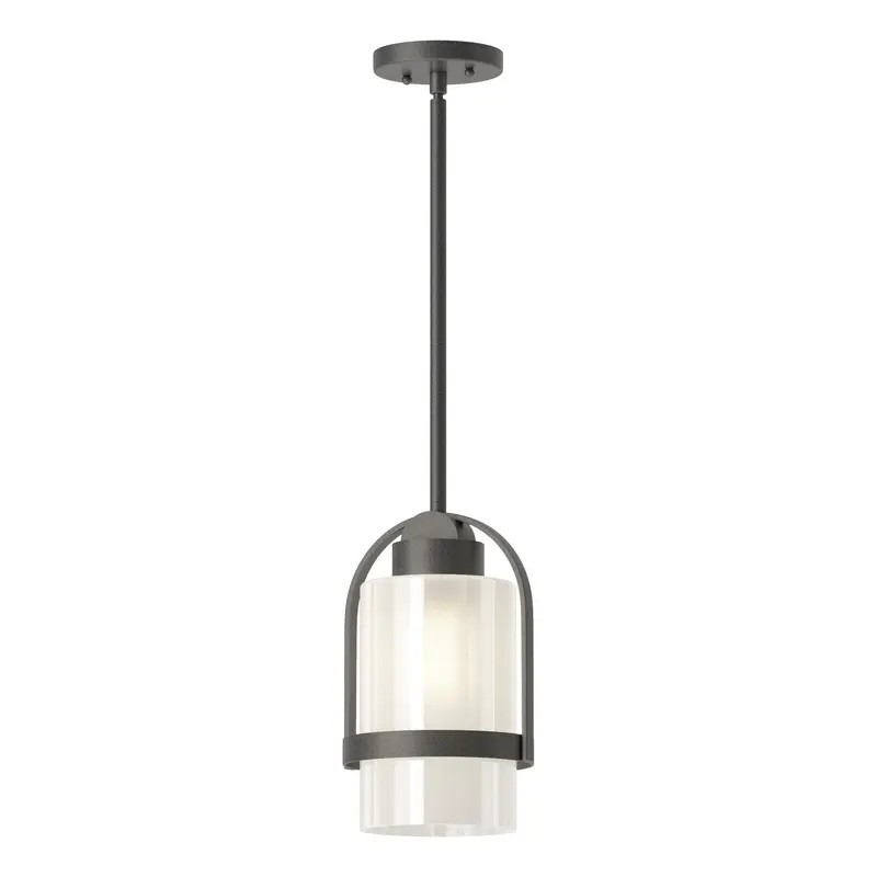 Alcove One Light Outdoor Pendant Coastal Natural Iron