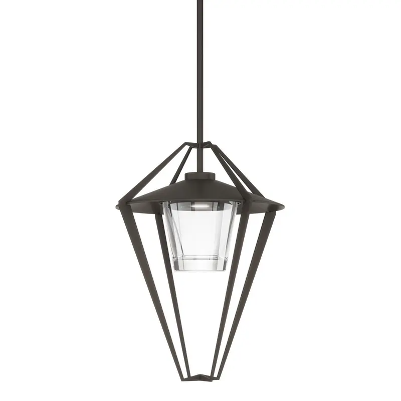 Stellar One Light Outdoor Pendant/Semi-Flush Coastal Dark Smoke