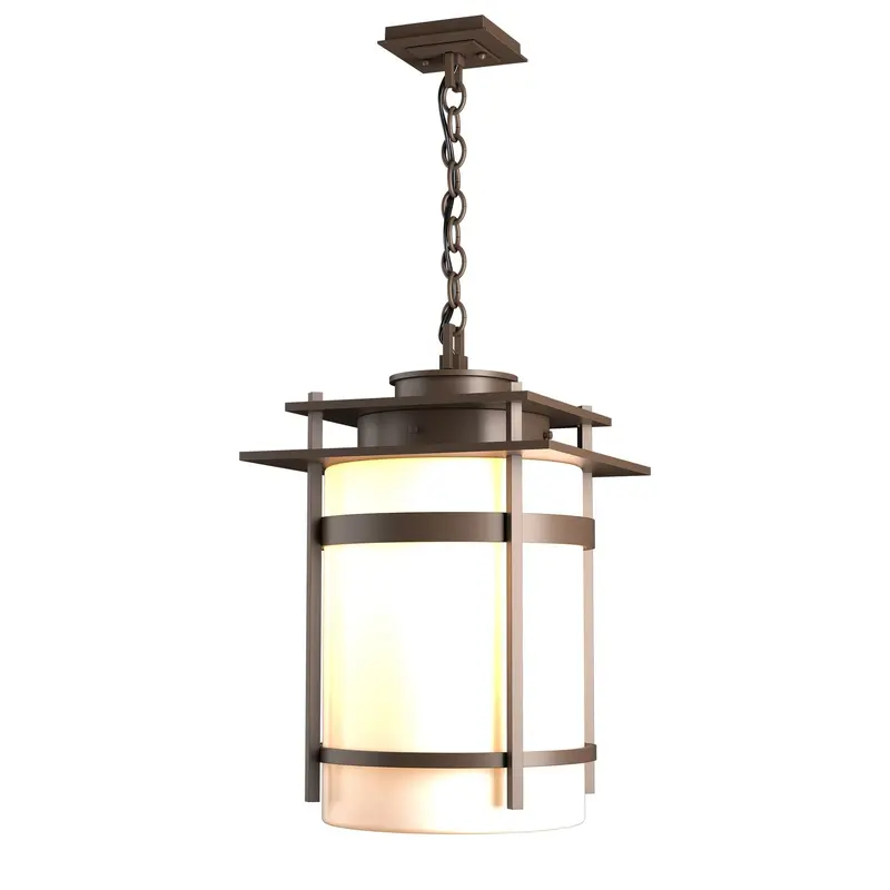Banded One Light Outdoor Fixture Coastal Bronze