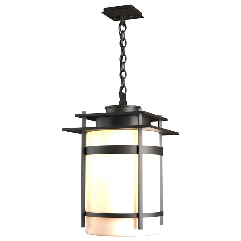Banded One Light Outdoor Fixture Coastal Oil Rubbed Bronze