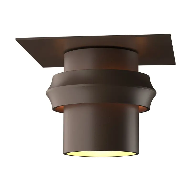 Twilight One Light Outdoor Semi-Flush Mount Coastal Bronze