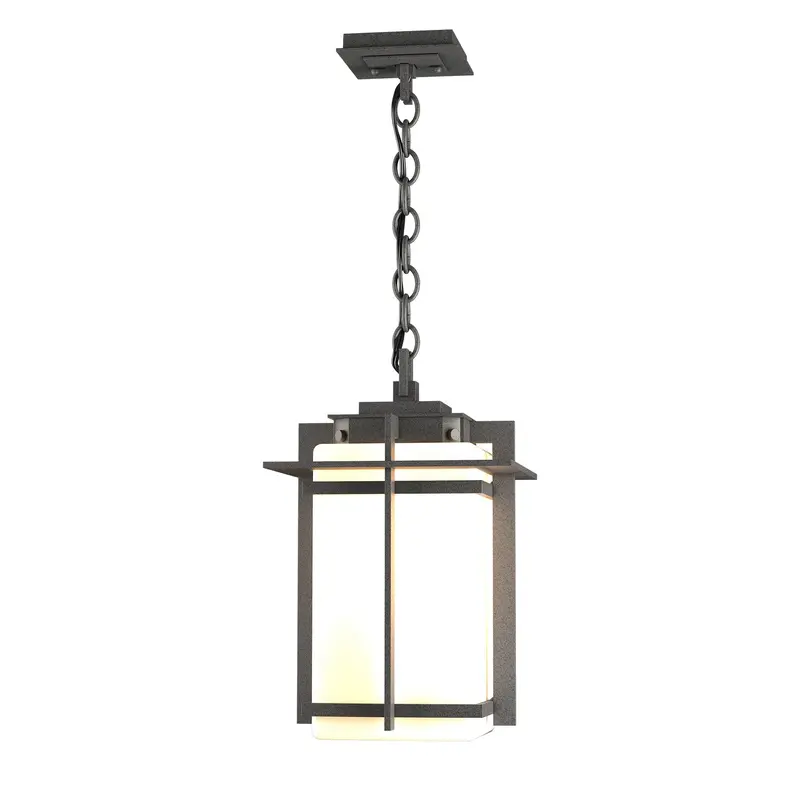 Tourou One Light Outdoor Ceiling Fixture Coastal Natural Iron