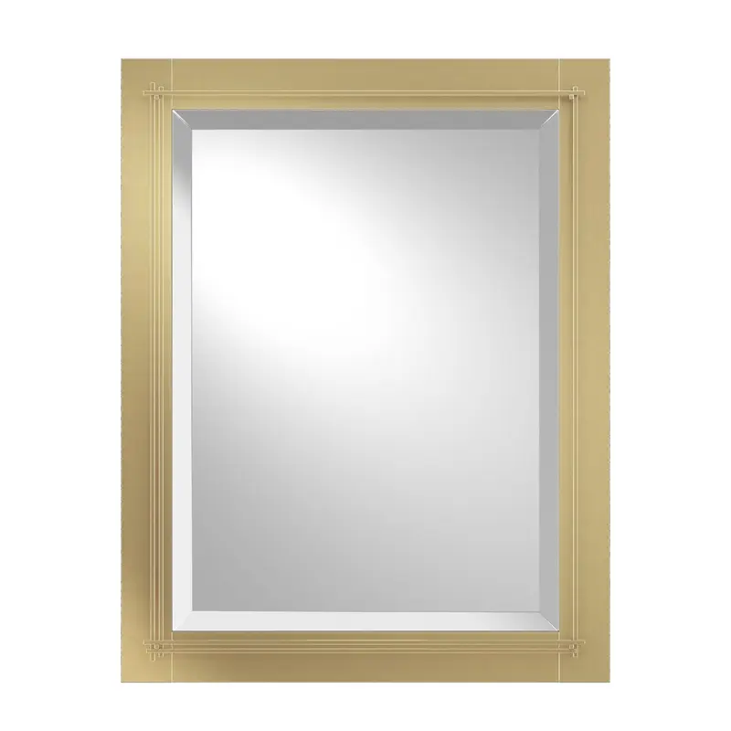 Metra Mirror Modern Brass