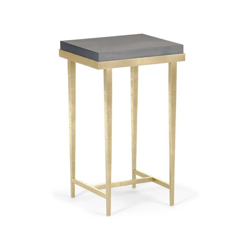 Wick Side Table Modern Brass