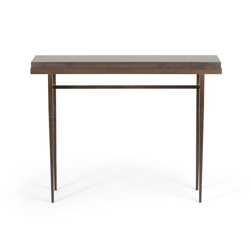 Wick Console Table Dark Smoke