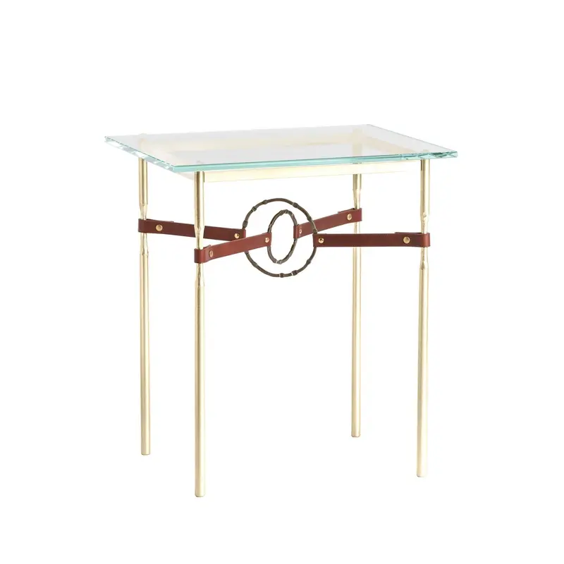 Equus Side Table Modern Brass