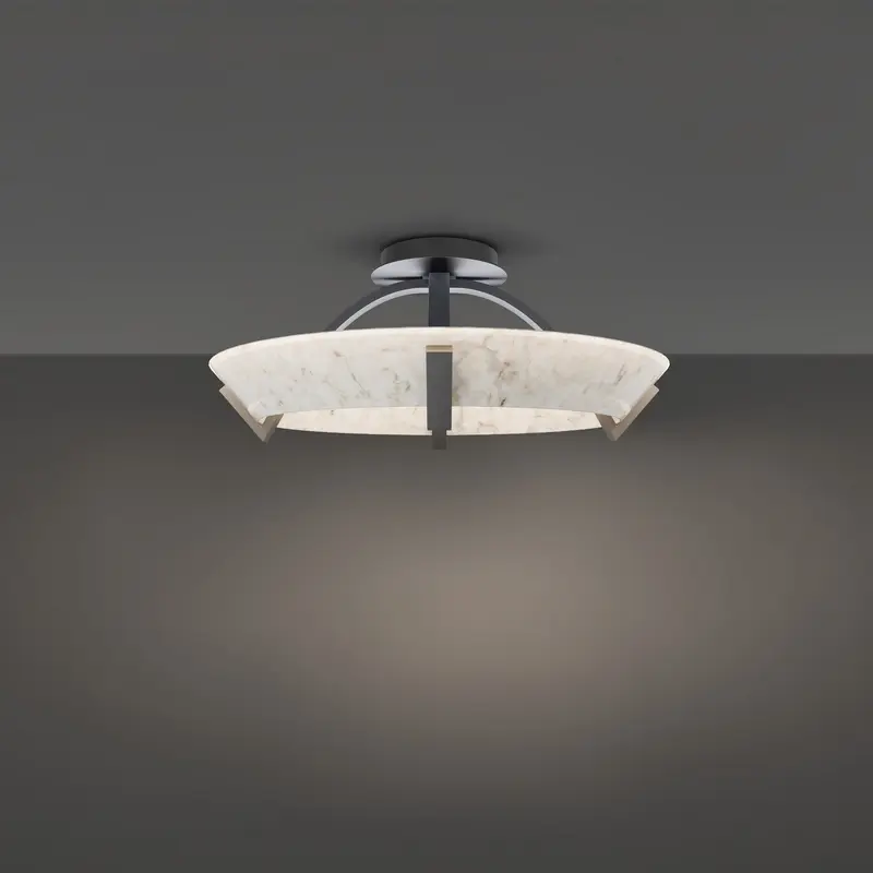 Copa LED Flush Mount Antique Nickel