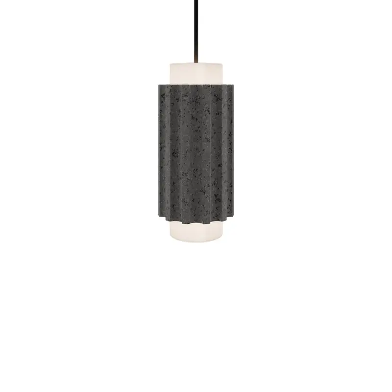 Caviar LED Mini Pendant Bassalt Stone/Black