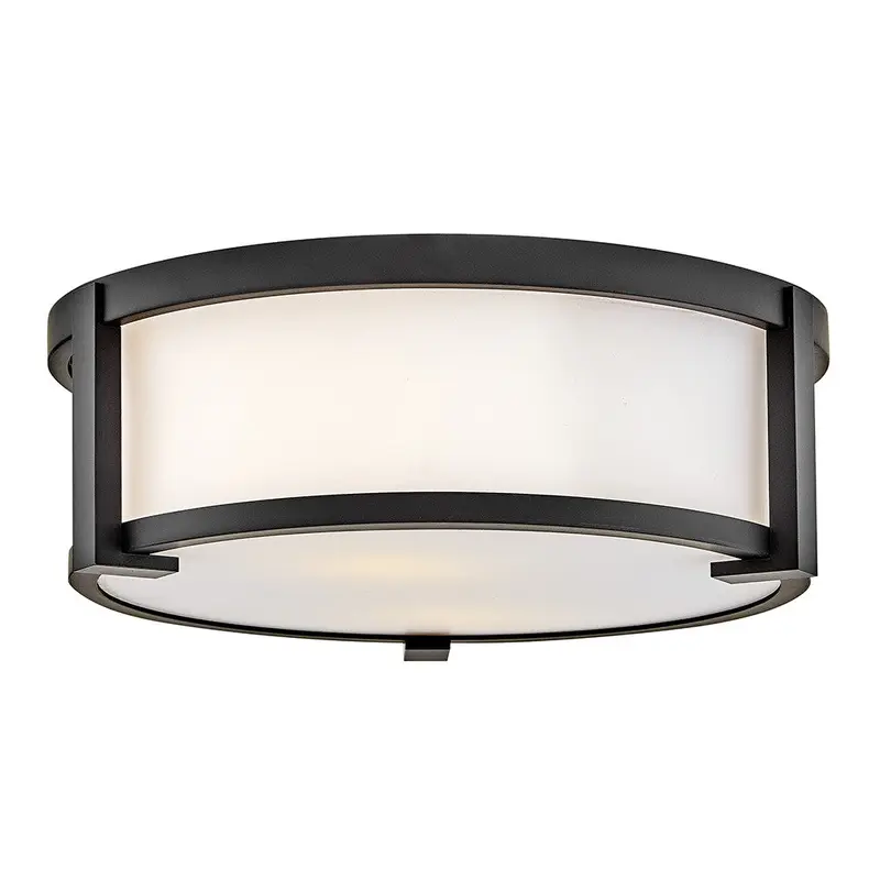 Lowell LED Flush Mount Black
