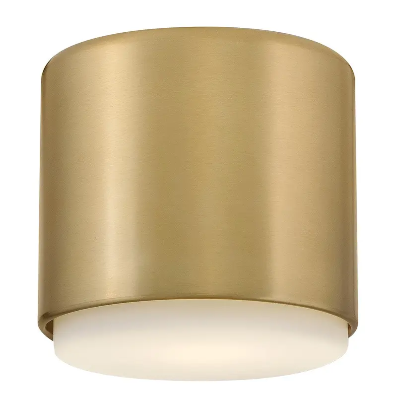 Cedric LED Flush Mount Lacquered Brass
