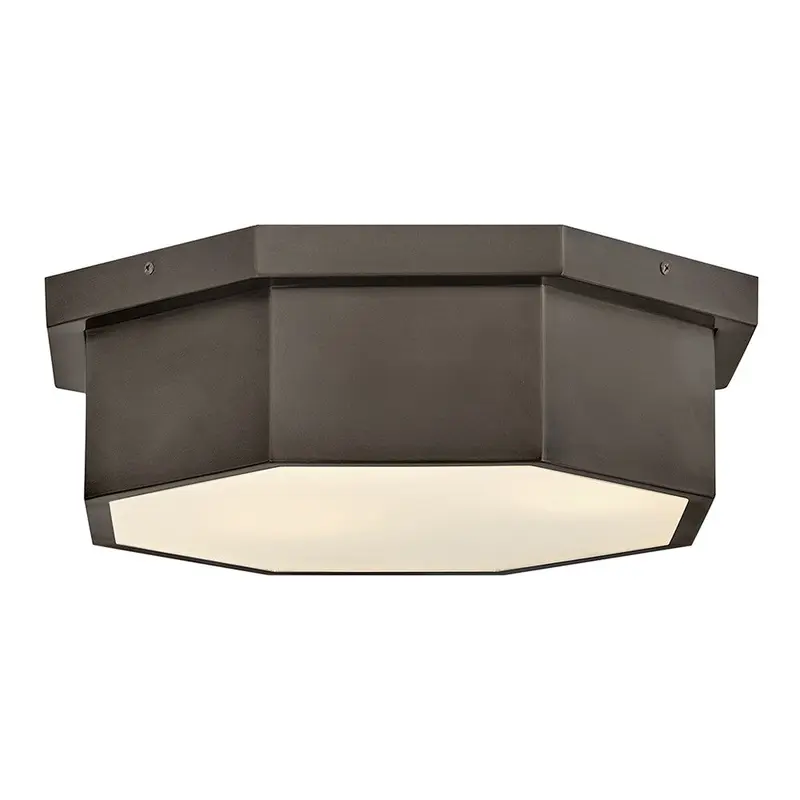 Facet LED Flush Mount Black Oxide