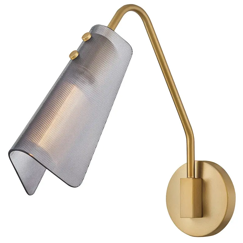 Altman LED Wall Sconce Lacquered Brass