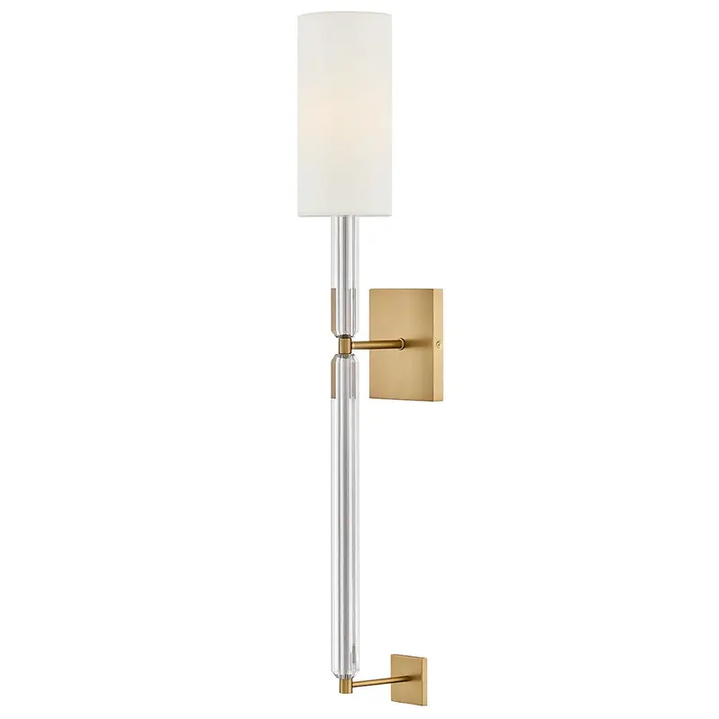 Anika LED Wall Sconce Lacquered Brass