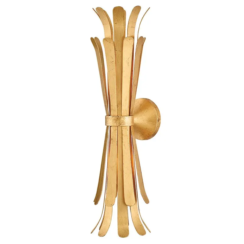 Reina LED Wall Sconce Distressed Brass