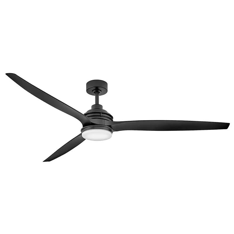 Artiste 72" LED Smart Fan Matte Black