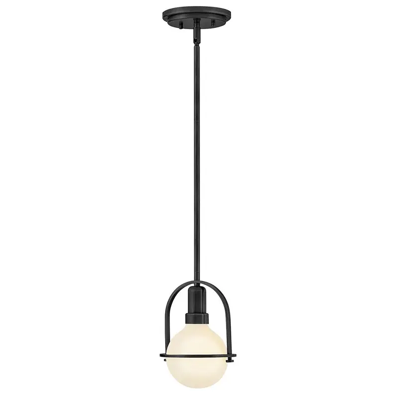 Somerset LED Convertible Semi-Flush Mount Black