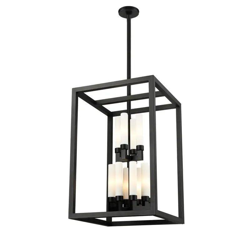 Ajax 12 Light Pendant Black