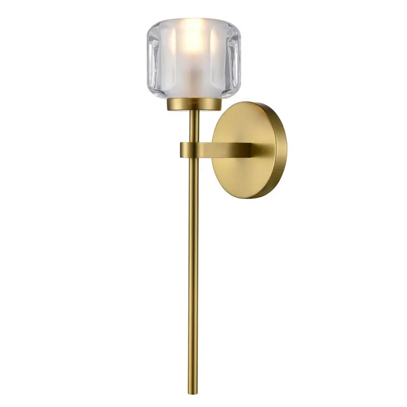 Samar One Light Wall Sconce Brass