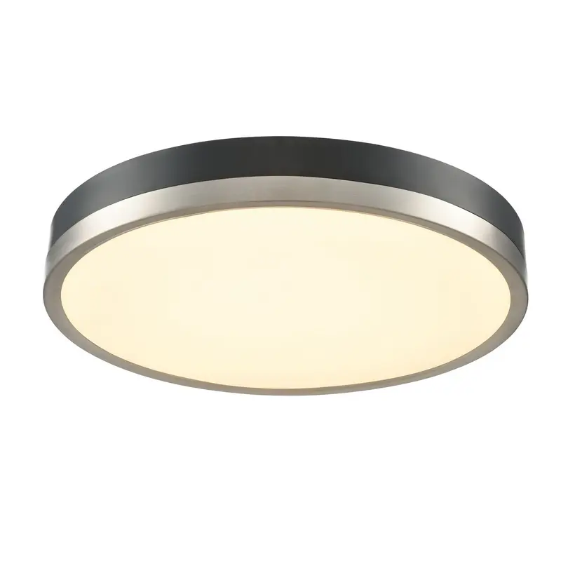 Temagami LED Flush Mount Satin Nickel/Graphite