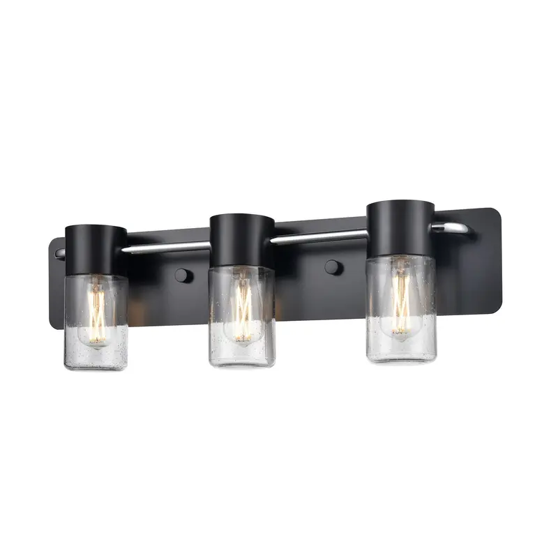Tuxedo Three Light Vanity Chrome