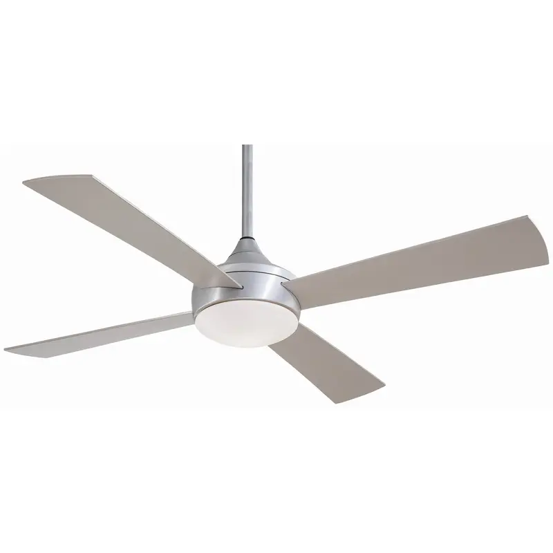 Aluma Wet Led 52"Ceiling Fan Brushed Aluminum