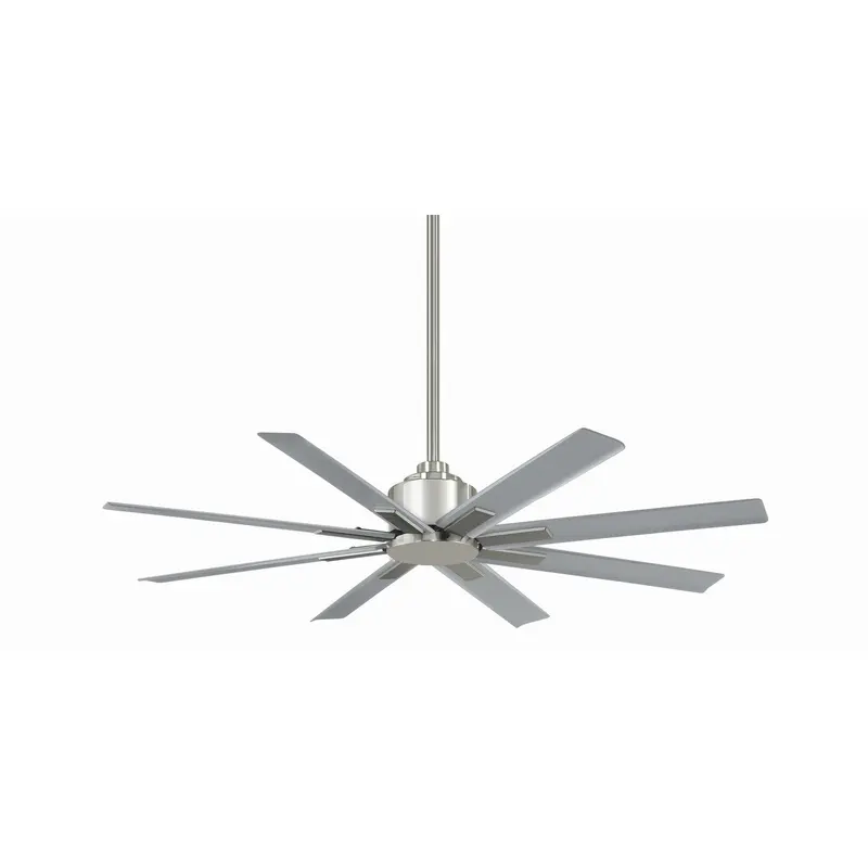 Xtreme H20 52" 52" Ceiling Fan Brushed Nickel Wet