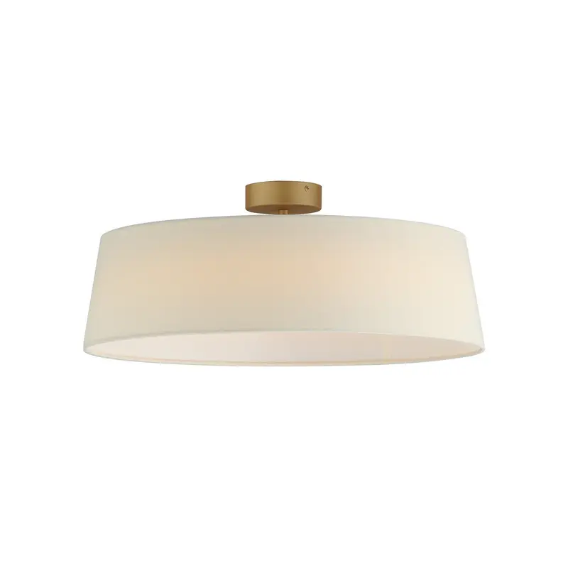 Paramount LED Flush Mount Natural Aged Brass