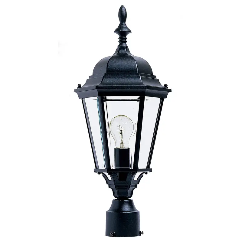 Westlake One Light Outdoor Pole/Post Lantern Black
