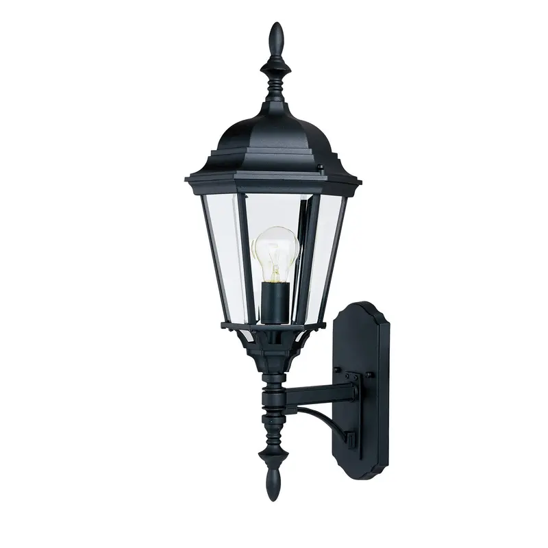 Westlake One Light Outdoor Wall Lantern Black