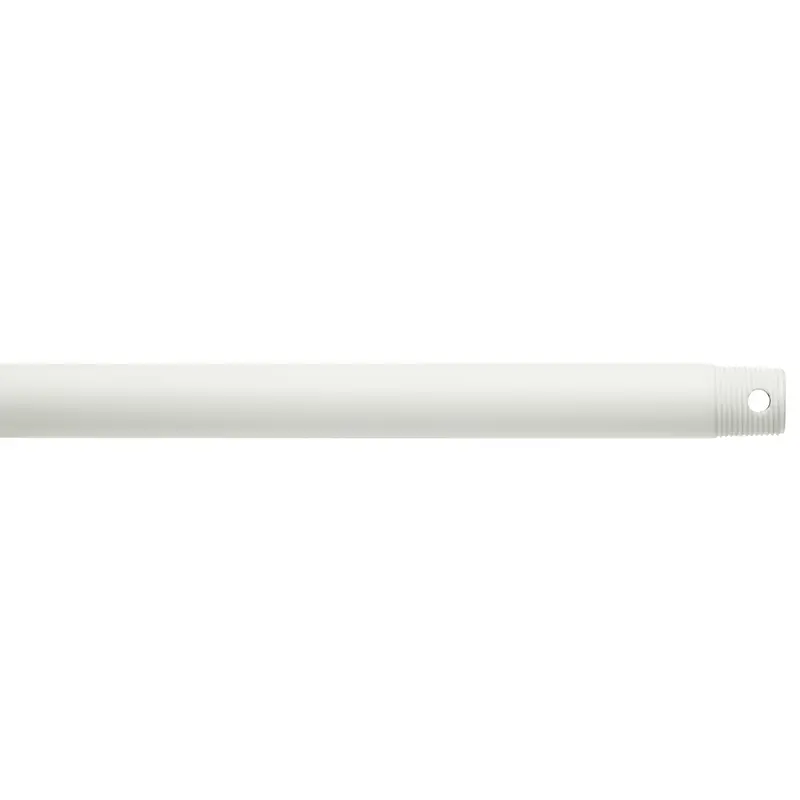 Accessory Fan Down Rod Matte White