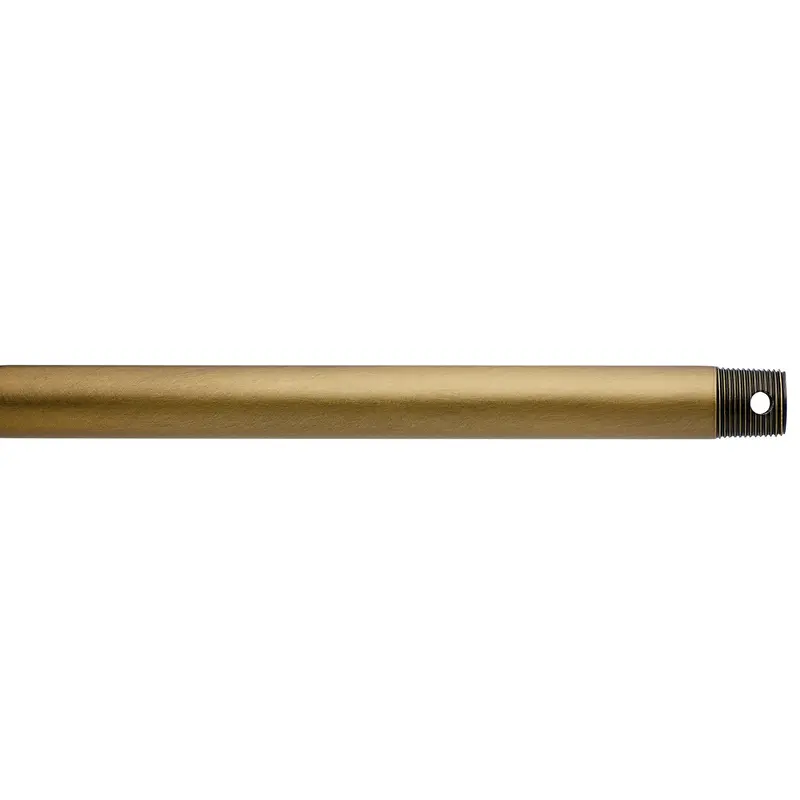 Accessory Fan Down Rod Natural Brass