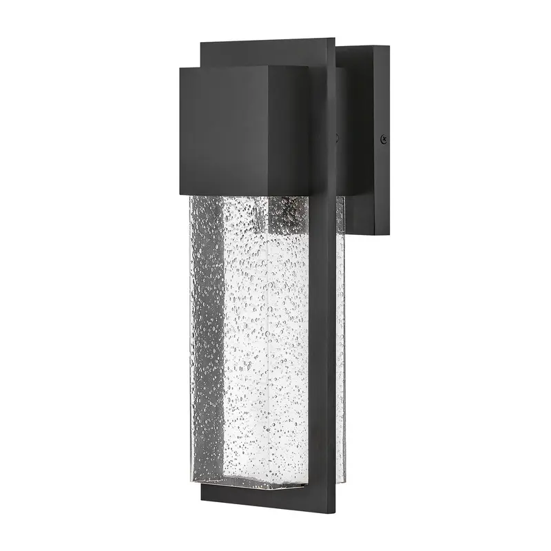 Alex LED Wall Lantern Black