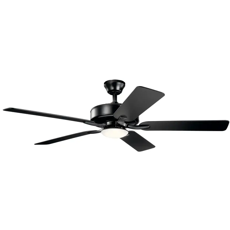 Basics Pro Designer 52"Ceiling Fan Satin Black