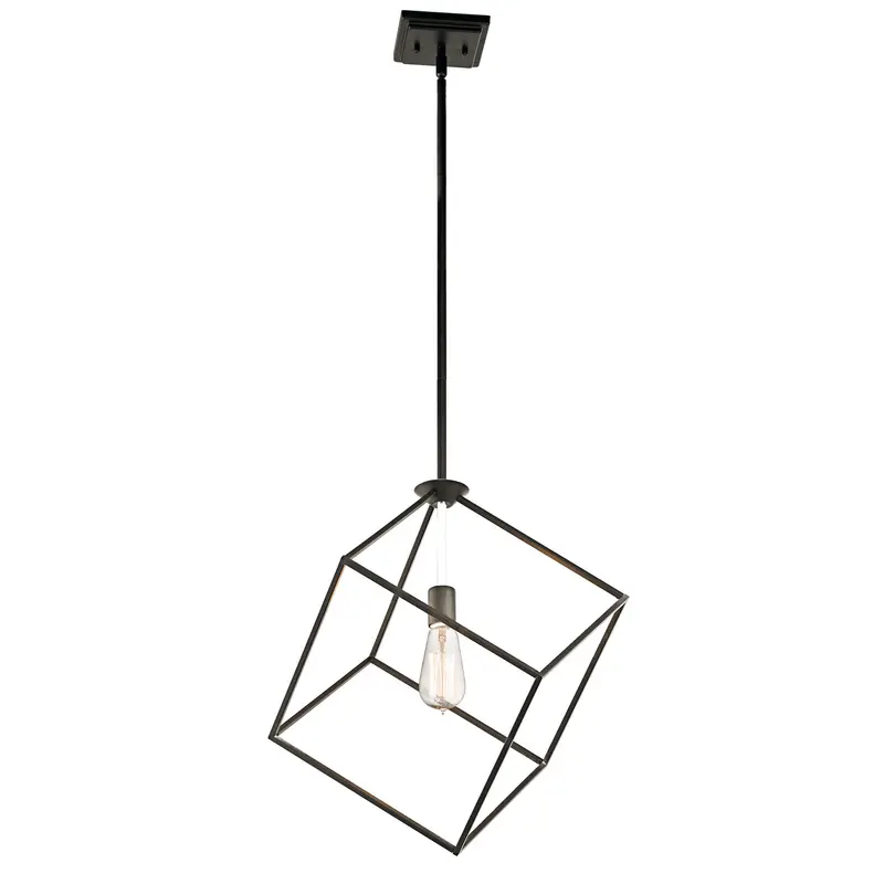 Cartone One Light Pendant Olde Bronze